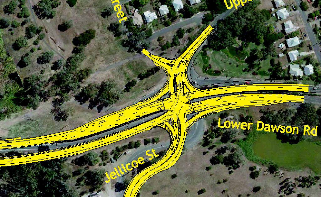 A map detailing the Yeppen Crossing upgrades. A map detailing the Yeppen Crossing upgrades.